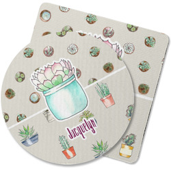 Cactus Rubber Backed Coaster (Personalized)