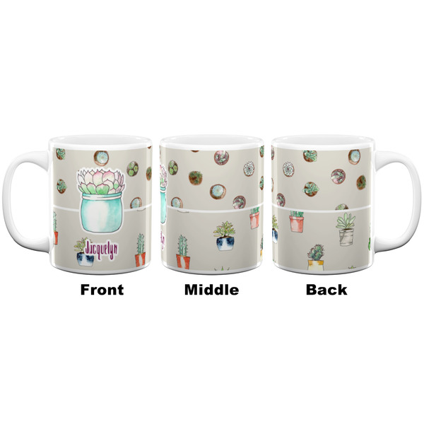 Cactus Coffee Mug - 11 oz - White APPROVAL