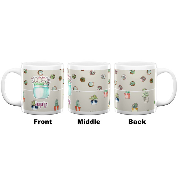 Cactus Coffee Mug - 20 oz - White APPROVAL