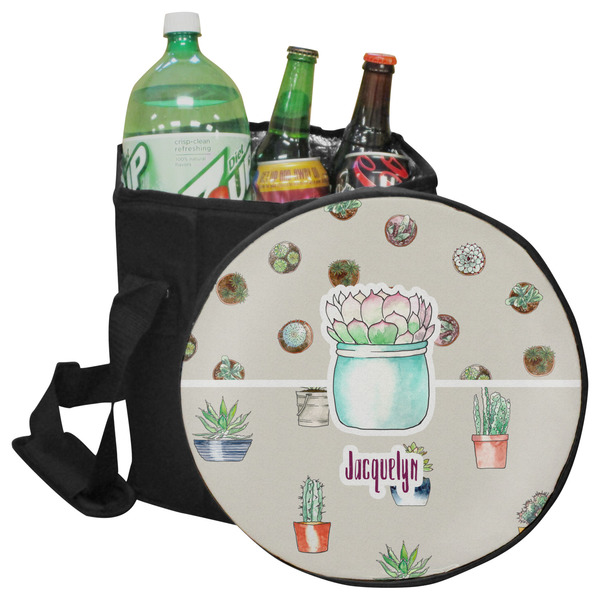 Custom Cactus Collapsible Cooler & Seat (Personalized)