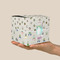Cactus Cube Favor Gift Box - On Hand - Scale View
