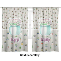 Cactus Curtain Panel - Custom Size (Personalized)