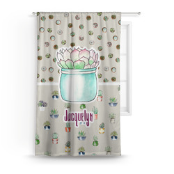 Cactus Curtain Panel - Custom Size (Personalized)