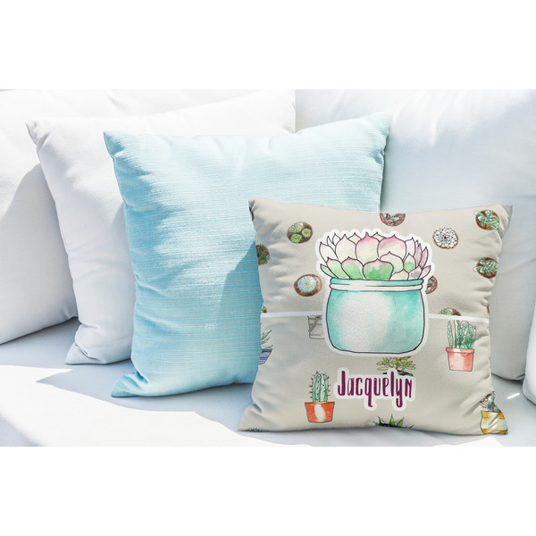Cactus Decorative Pillow Case - LIFESTYLE 2