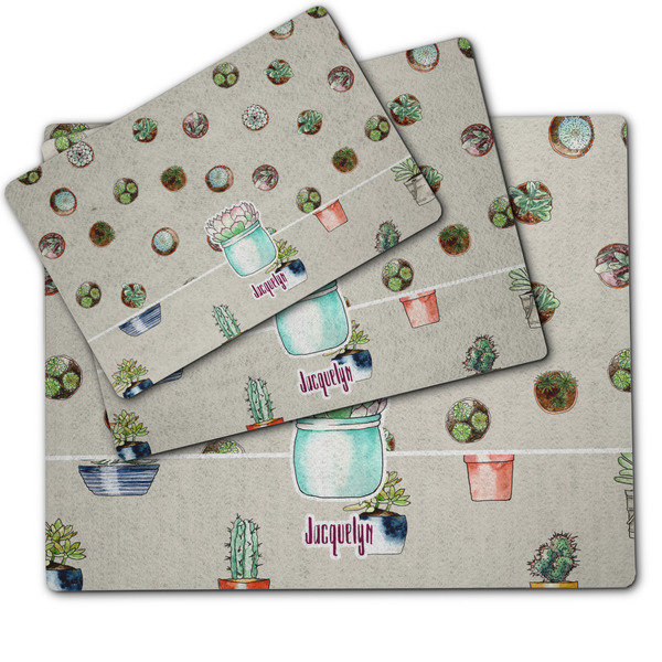 Cactus Dog Food Mat - MAIN (sm, med, lrg)