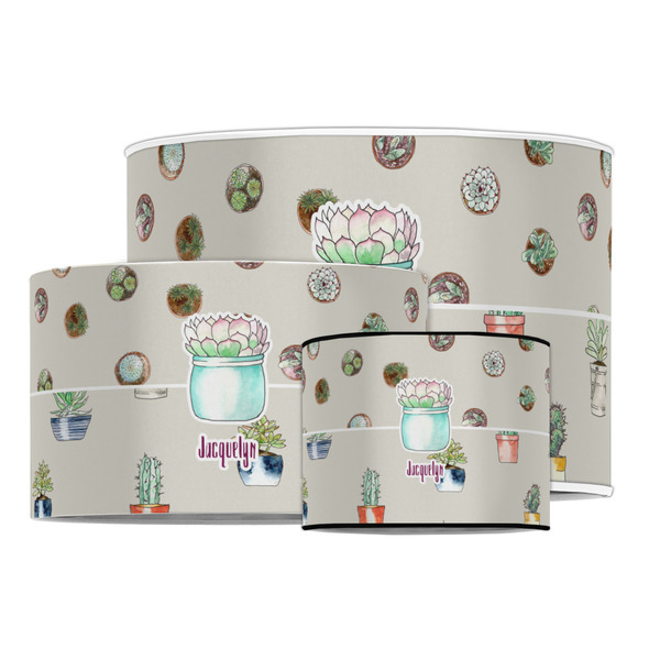 Cactus Drum Lampshades - MAIN