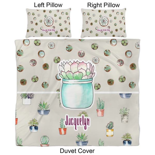 Cactus Duvet Cover Set - King - Approval