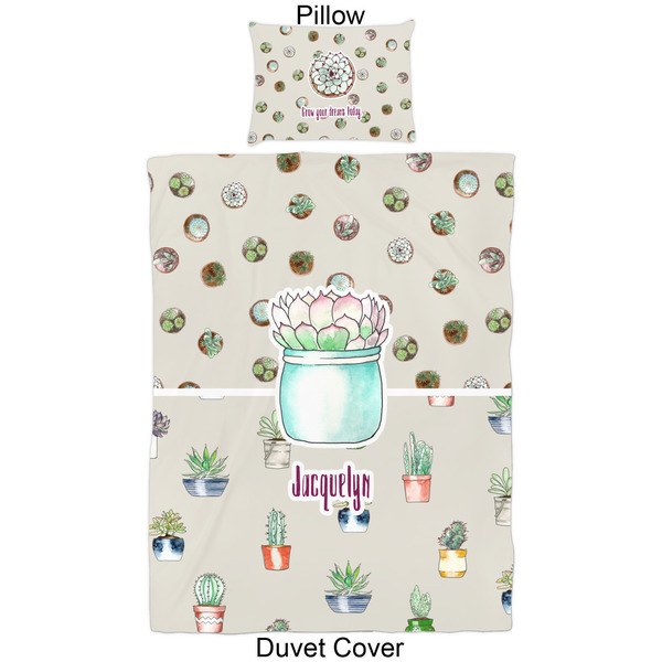 Cactus Duvet Cover Set - Twin - Approval