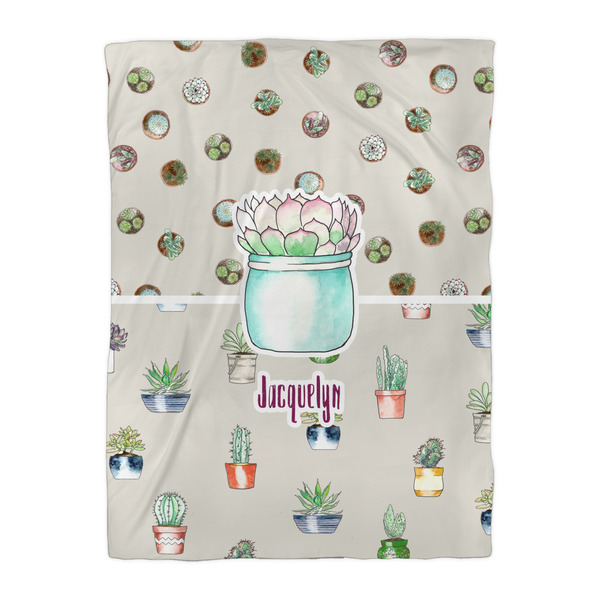 Cactus Duvet Cover - Twin XL - Front