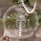 Cactus Engraved Glass Ornaments - Round-Main Parent