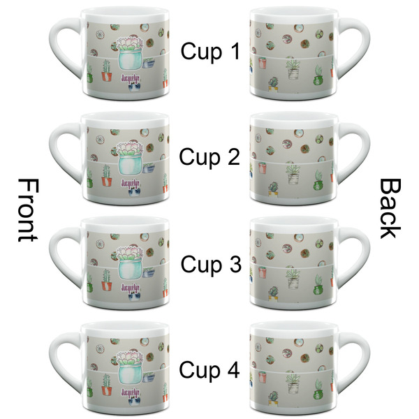 Cactus Espresso Cup - 6oz (Double Shot Set of 4) APPROVAL