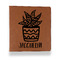 Cactus Leather Binder - 1" - Rawhide (Personalized)