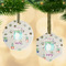 Cactus Frosted Glass Ornament - MAIN PARENT