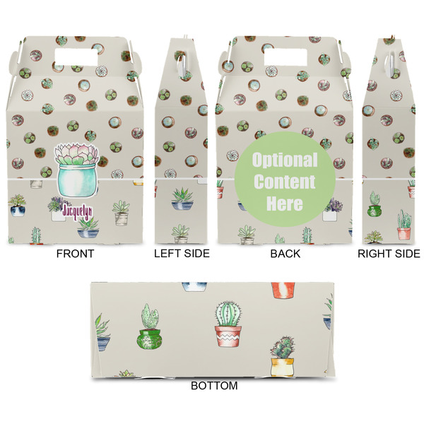 Cactus Gable Favor Box - Approval