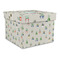 Cactus Gift Boxes with Lid - Canvas Wrapped - Large - Front/Main