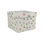 Cactus Gift Box with Lid - Canvas Wrapped - Small (Personalized)