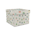 Cactus Gift Box with Lid - Canvas Wrapped - Small (Personalized)