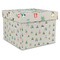 Cactus Gift Boxes with Lid - Canvas Wrapped - X-Large - Front/Main