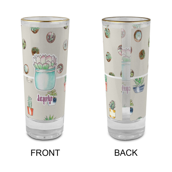 Cactus Glass Shot Glass - 2 oz - Single - APPROVAL