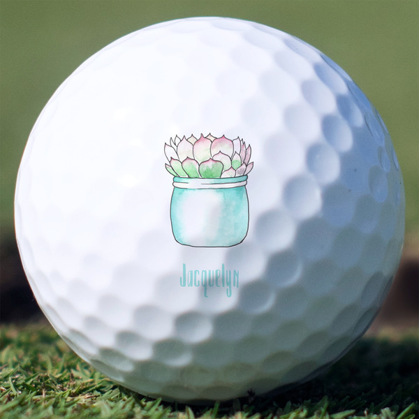Custom Cactus Golf Balls - Titleist Pro V1 - Set of 12 (Personalized)