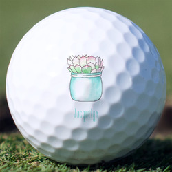 Cactus Golf Balls - Non-Branded - Set of 12 (Personalized)