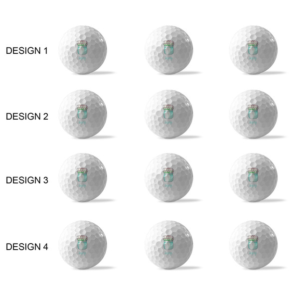Cactus Golf Balls - Generic - Set of 12 - APPROVAL
