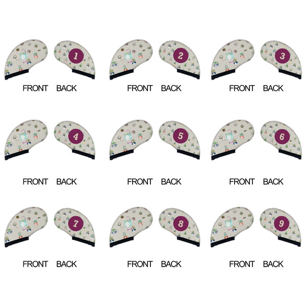 Cactus Golf Club Covers - APPROVAL (set of 9)