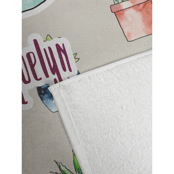 Cactus Golf Towel - Detail