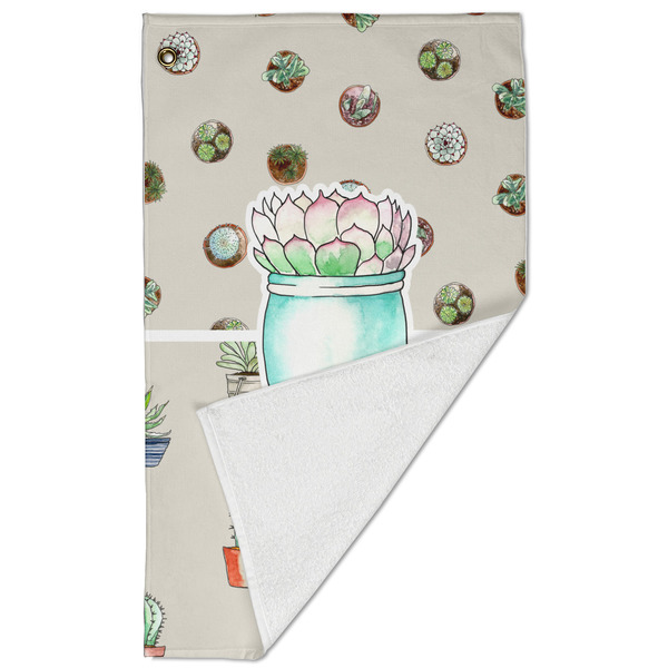 Cactus Golf Towel - Folded (Large)
