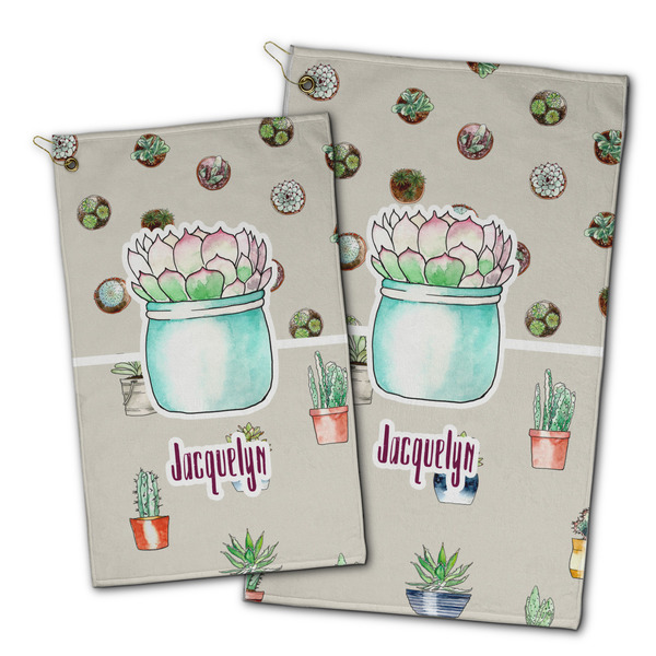 Cactus Golf Towel - PARENT (small and large)