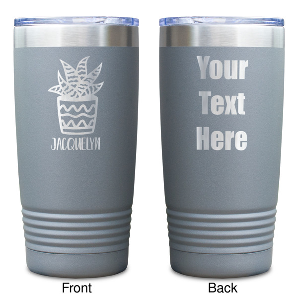 Cactus Gray Polar Camel Tumbler - 20oz - Double Sided - Approval