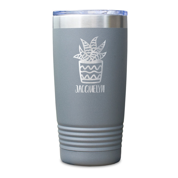 Cactus Gray Polar Camel Tumbler - 20oz - Single Sided - Approval