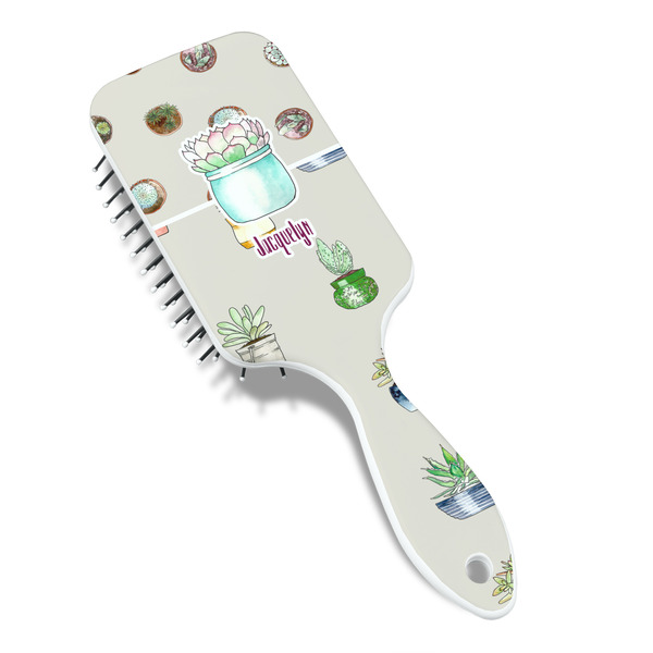 Cactus Hair Brush - Angle View