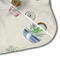 Cactus Hooded Baby Towel- Detail Corner