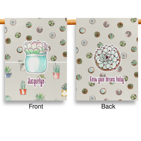 Cactus House Flags - Double Sided - APPROVAL