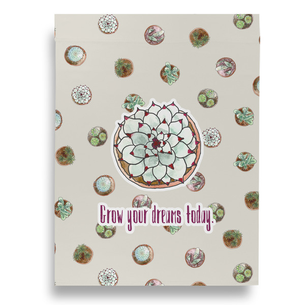 Cactus House Flags - Double Sided - BACK