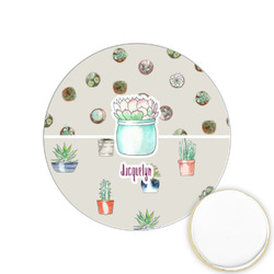 Cactus Printed Cookie Topper - 1.25" (Personalized)