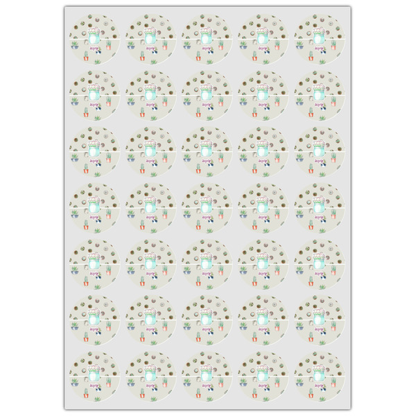 Cactus Icing Circle - XSmall - Set of 35