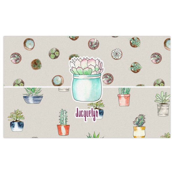 Cactus Indoor / Outdoor Rug - 3'x5' - Front Flat
