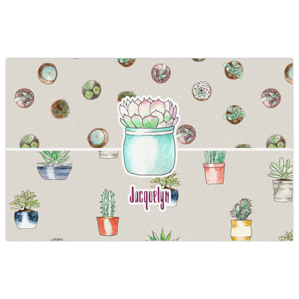 Cactus Indoor / Outdoor Rug - 5'x8' - Front Flat