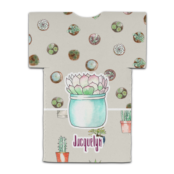 Cactus Jersey Bottle Cooler - BACK (flat)
