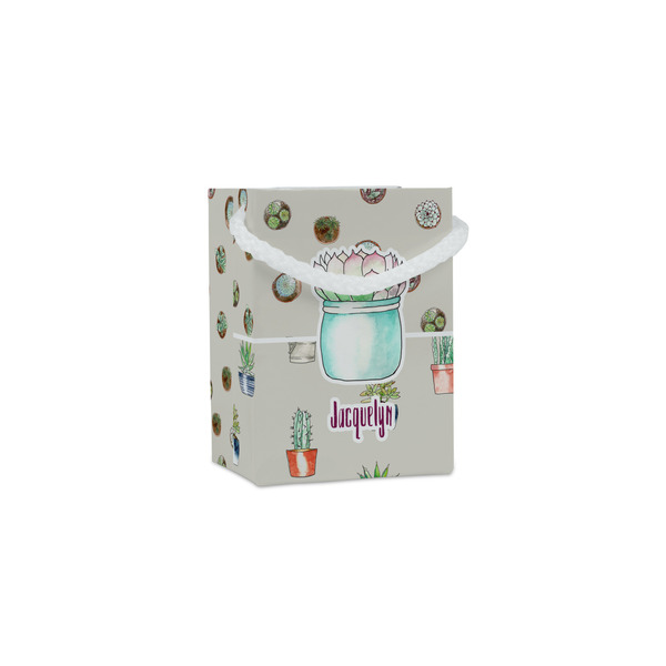 Custom Cactus Jewelry Gift Bags (Personalized)