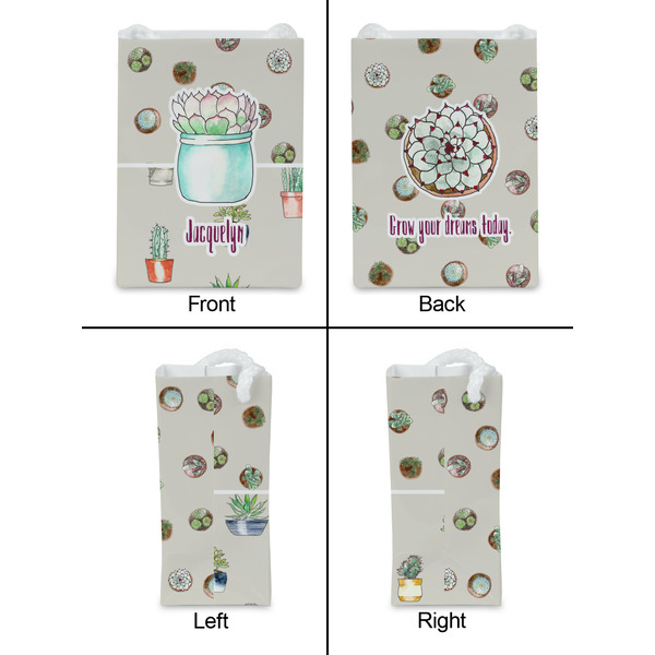 Cactus Jewelry Gift Bag - Matte - Approval