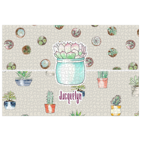 Custom Cactus Jigsaw Puzzle - 1000-piece (Personalized)