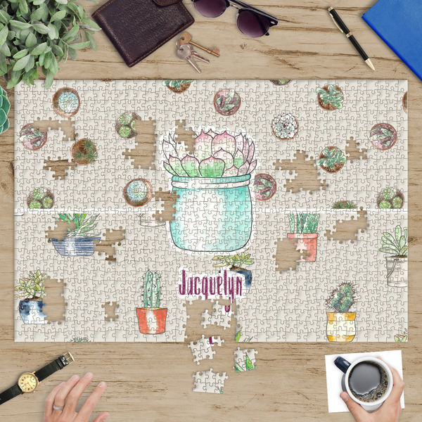 Cactus Jigsaw Puzzle 1014 Piece - In Context