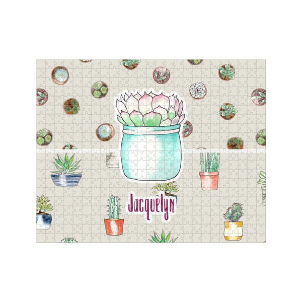 Custom Cactus 500 pc Jigsaw Puzzle (Personalized)