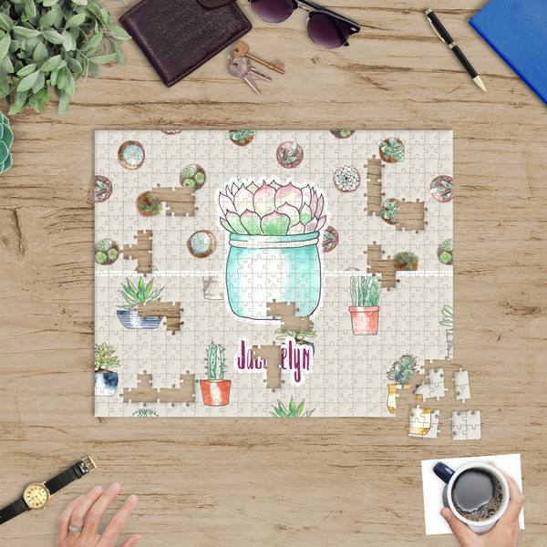 Cactus Jigsaw Puzzle 500 Piece - In Context