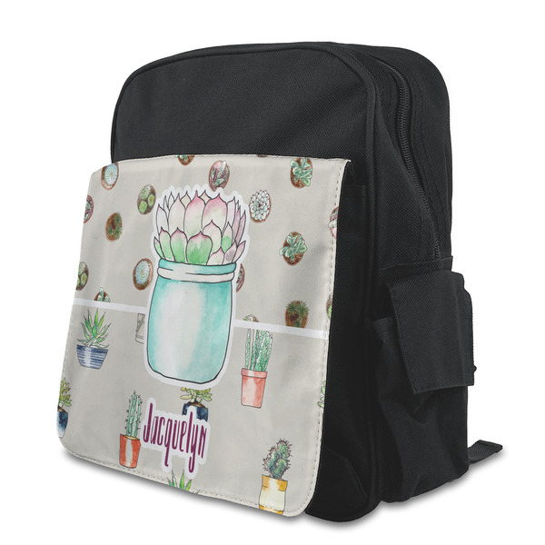 Custom Cactus Preschool Backpack (Personalized)