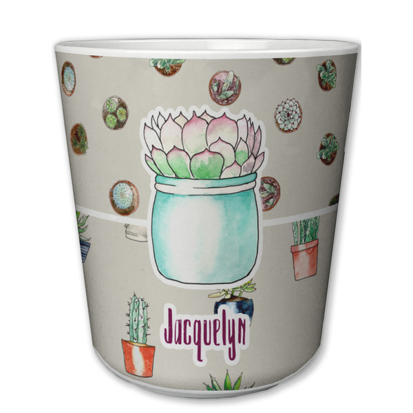 Custom Cactus Plastic Tumbler 6oz (Personalized)
