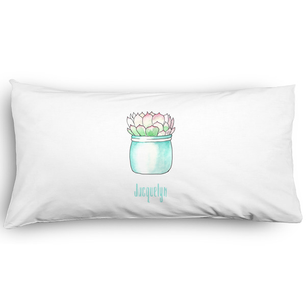 Custom Cactus Pillow Case - King - Graphic (Personalized)